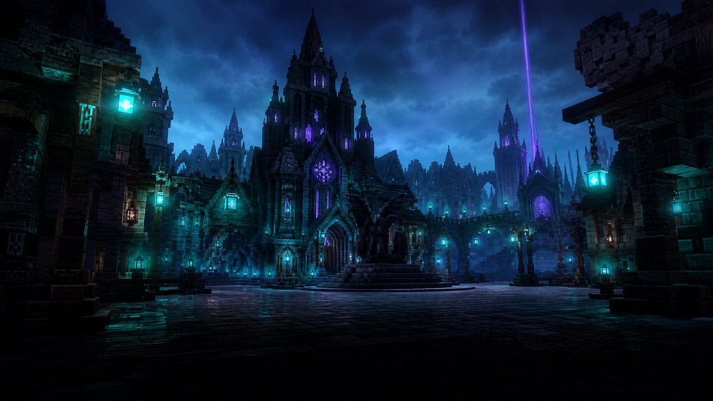 Mystische Citybuild-Stadt von KryptaMC
